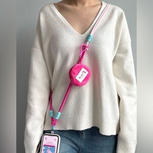 🩵🩷 Handmade Pawe® Design 3-in-1 Lanyard Crossbody | Wrist Phone Strap.